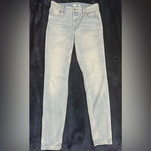 Old Navy Light Blue Jeans Size 6 Super Skinny High Rise Stretchy